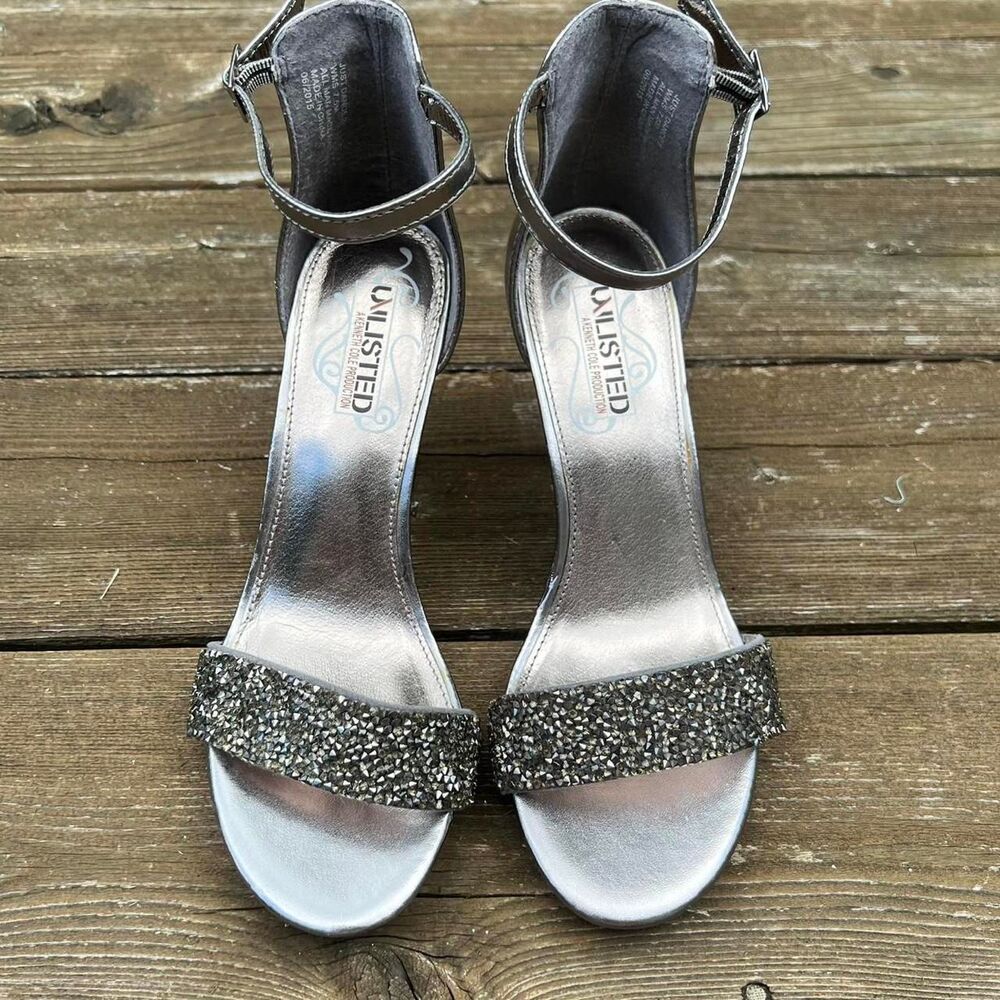 Silver High Heels - image 3